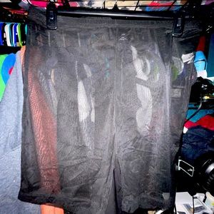 LAST CHANCE - Mesh plus size shorts